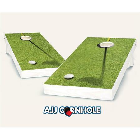 MKF COLLECTION BY MIA K. FARROW Golf Theme Cornhole Set with Bags - 8 x 24 x 48 in. 107-Golf